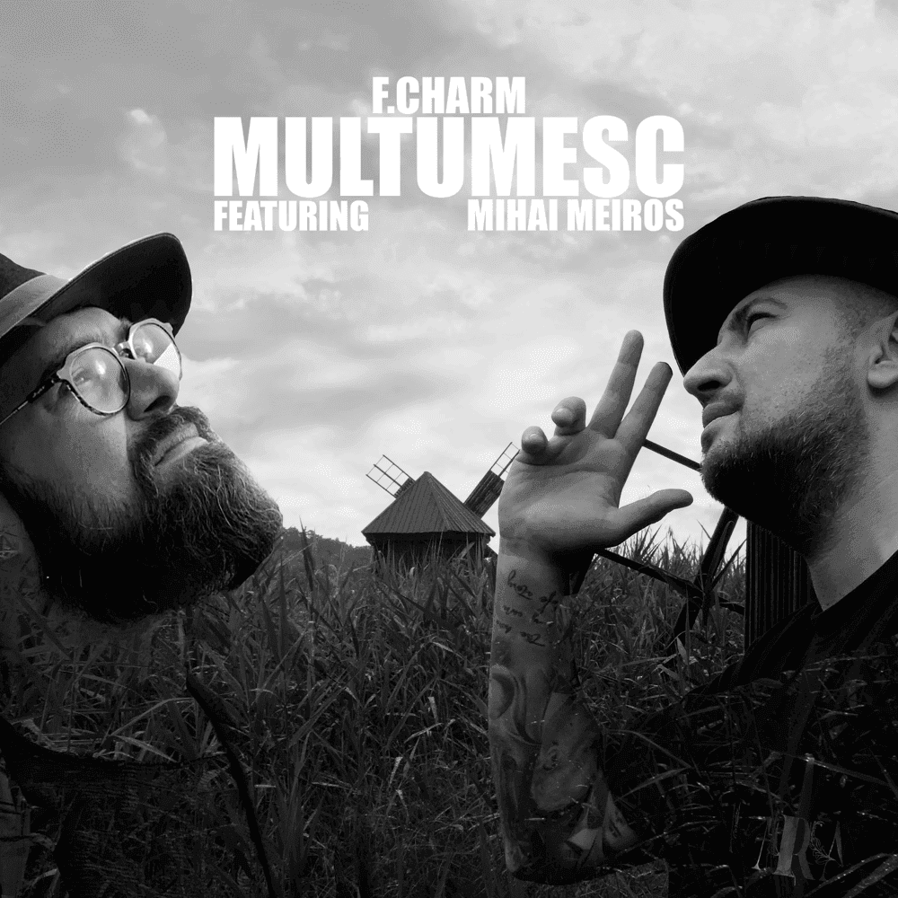 Album cover art for "Mulțumesc" by F.Charm & Mihai Meiros