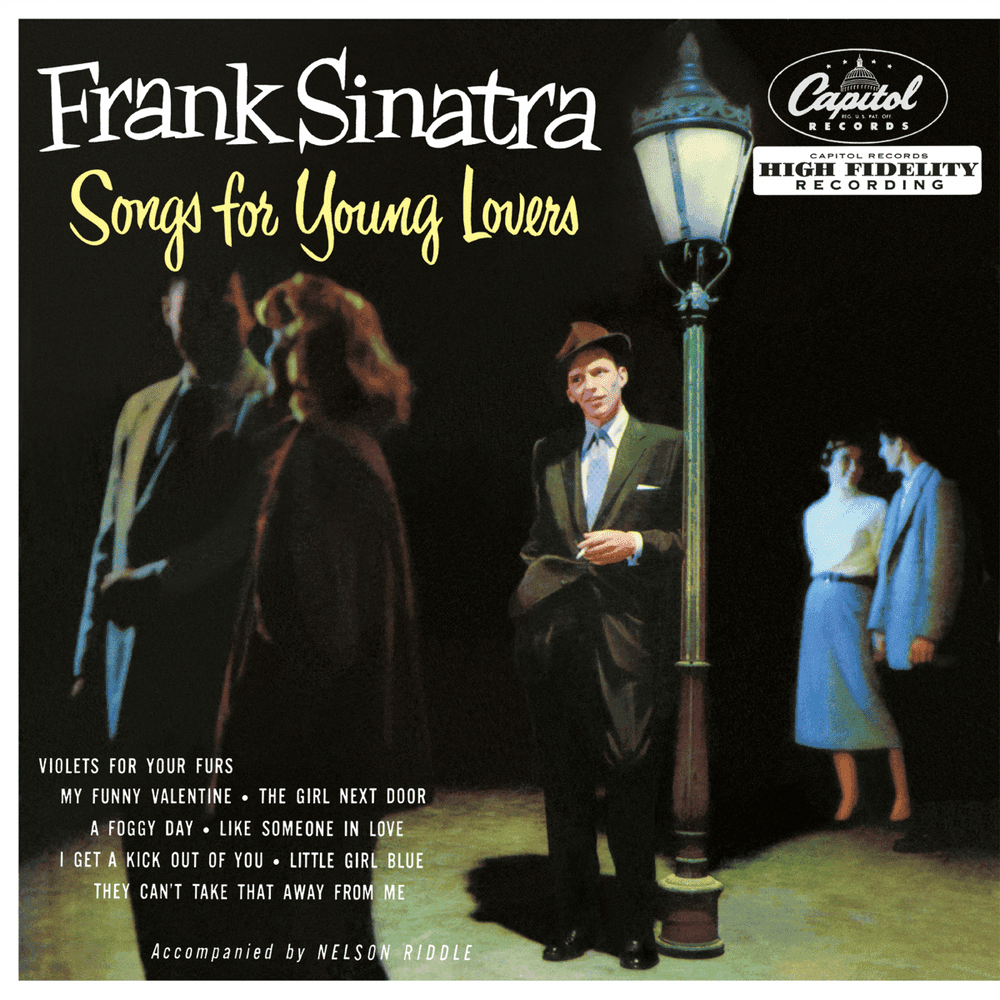 Album cover art for "My Funny Valentine" by Frank Sinatra