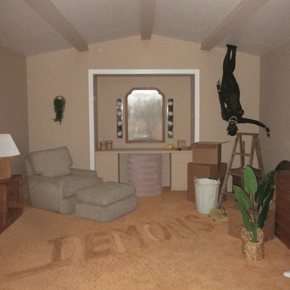 Album cover art for "Demons" by Doja Cat