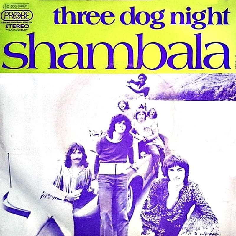 Album cover art for "Shambala" by Three Dog Night