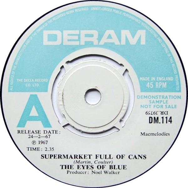 Supermarket Full of Cans (Single)