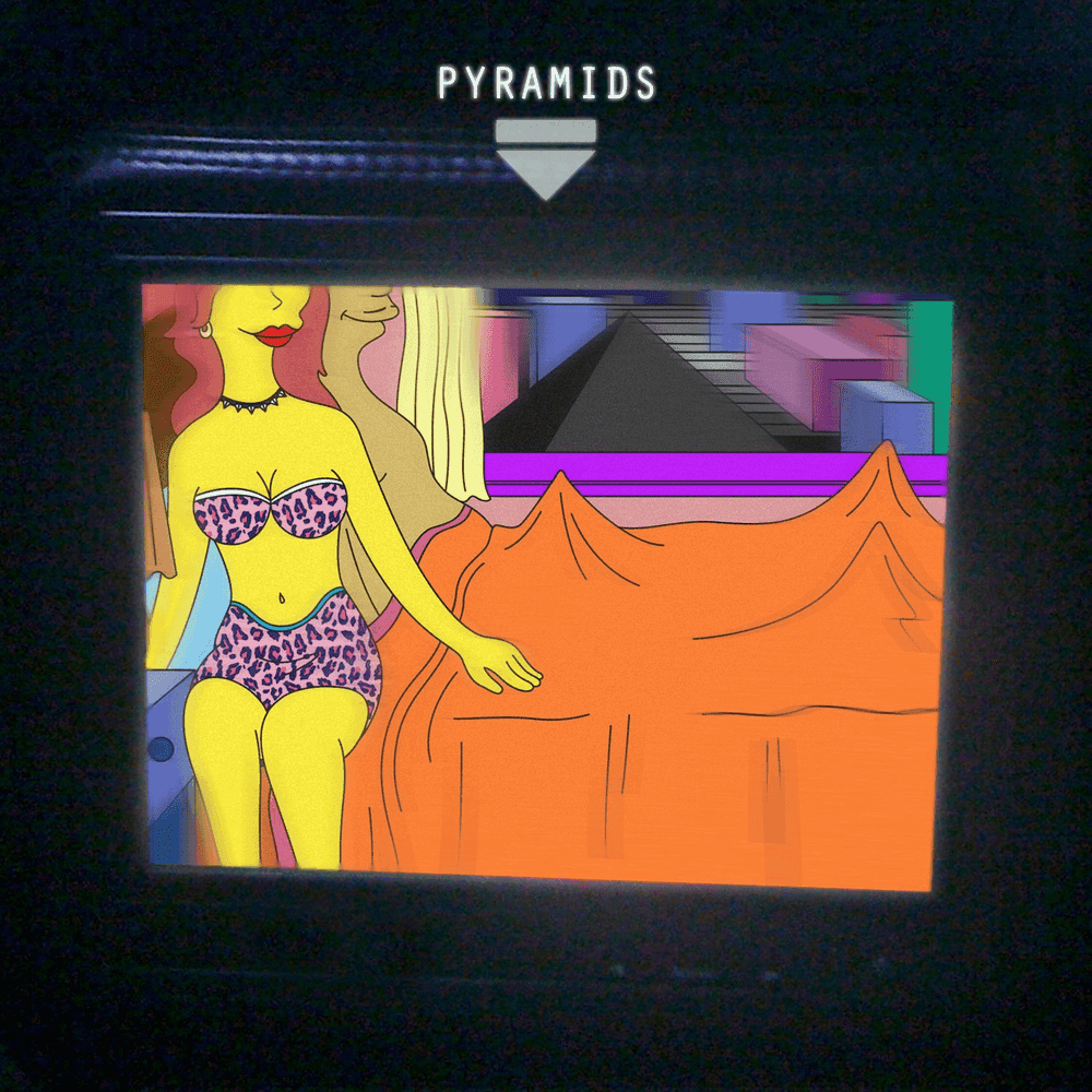 Album cover art for "Pyramids" by Frank Ocean