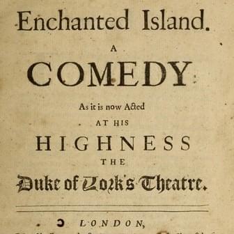 The Tempest (or, The Enchanted Island)