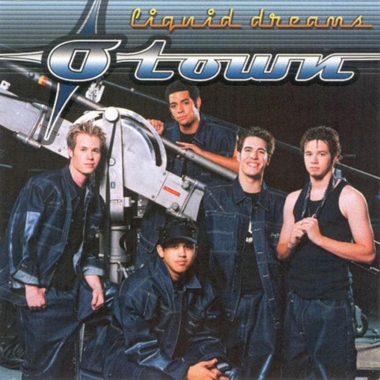Album cover art for "Liquid Dreams" by O-Town