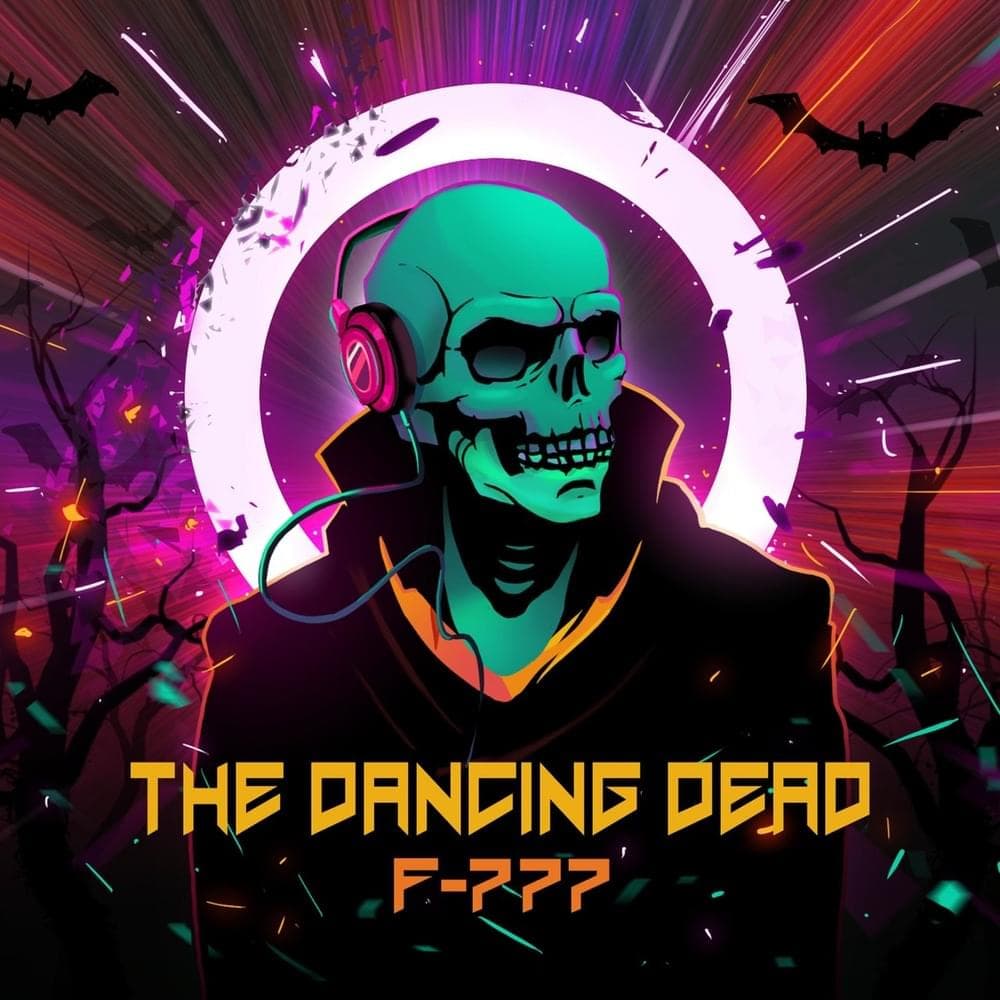 Album cover art for "Monster Dance Off" by F-777