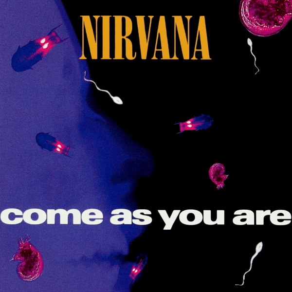 Album cover art for "Come as You Are" by Nirvana
