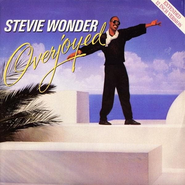 Album cover art for "Overjoyed" by Stevie Wonder