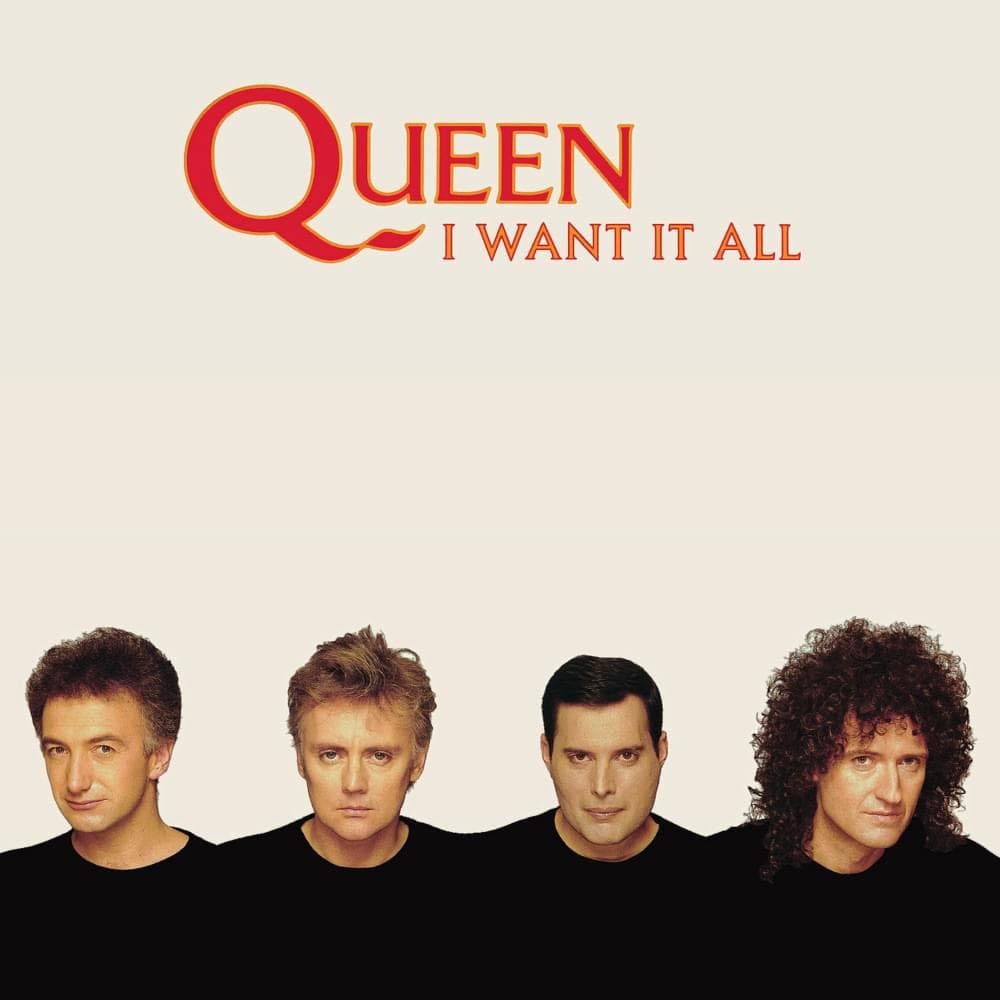 Album cover art for "I Want It All (Single Version)" by Queen