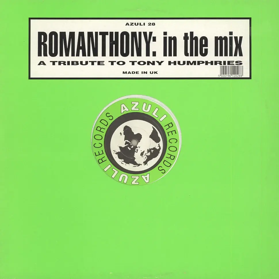 in the mix - A TRIBUTE TO TONY HUMPHRIES
