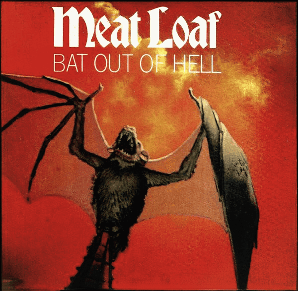 Album cover art for "Bat Out of Hell" by Meat Loaf