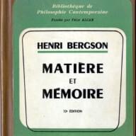 Matter and Memory