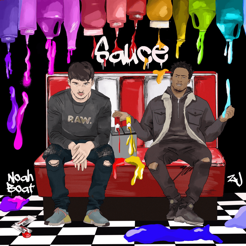 Album cover art for "Sauce" by Z.J.