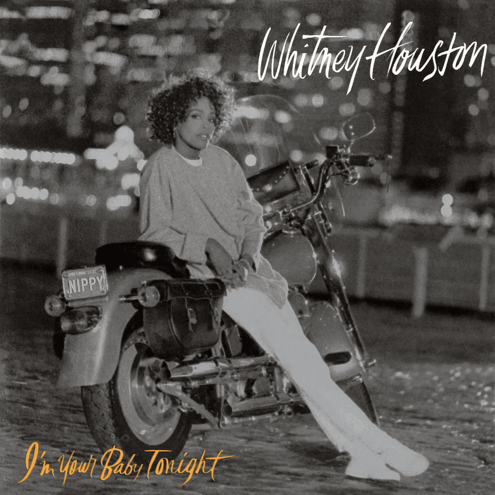 Album cover art for "I’m Your Baby Tonight" by Whitney Houston