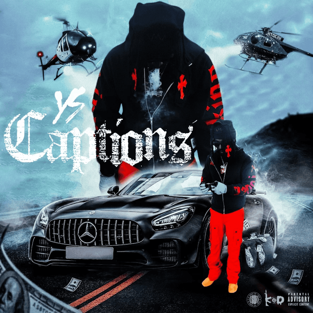 Album cover art for "Captions" by YS