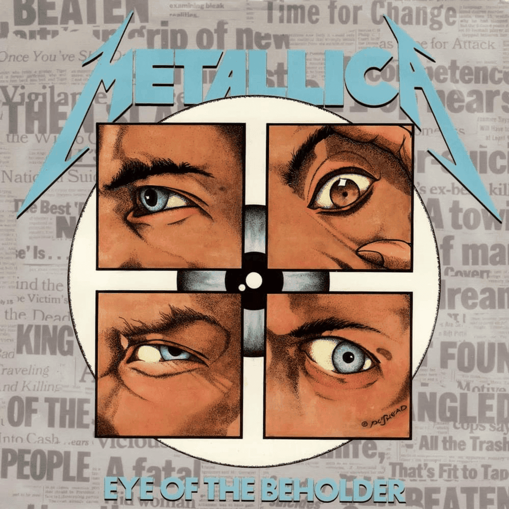 Album cover art for "Eye of the Beholder" by Metallica