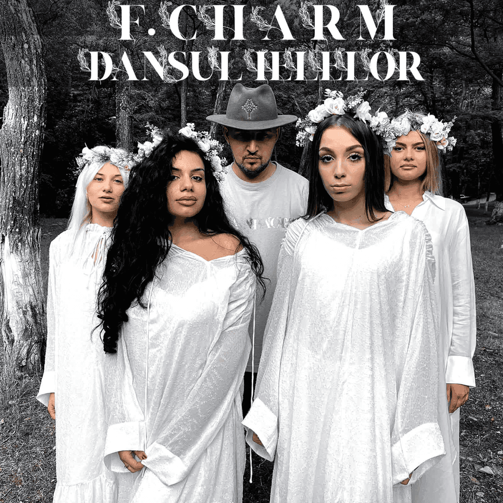 Album cover art for "Dansul ielelor" by F.Charm
