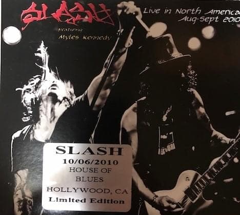 Cover image for Live In North America Aug-Sept 2010 (10/06/2010 House Of Blues Hollywood, CA)