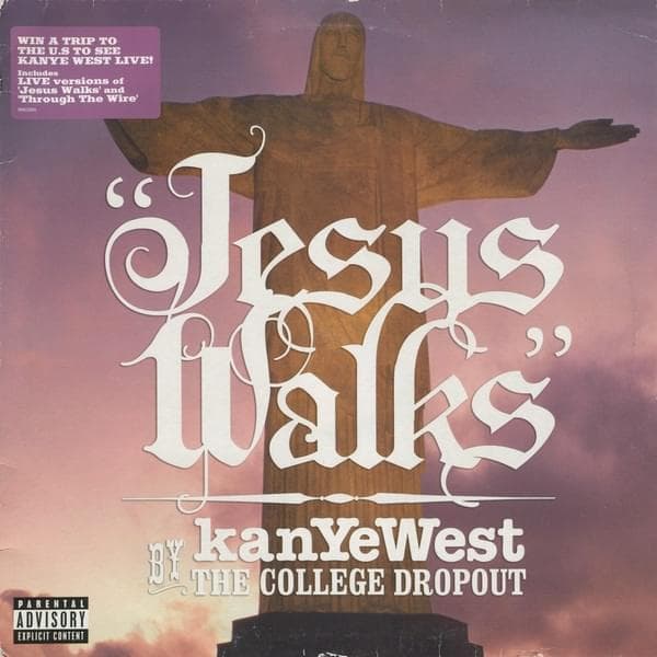 Album cover art for "Jesus Walks" by Netflix