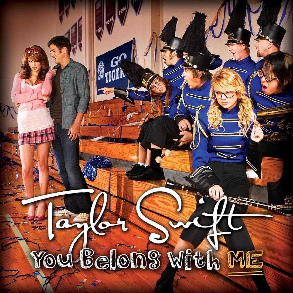 Album cover art for "You Belong with Me" by Taylor Swift