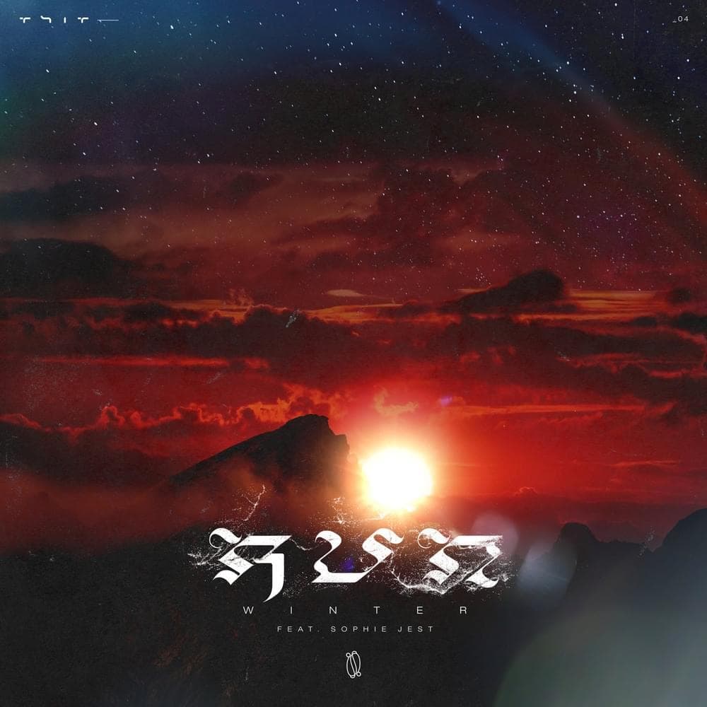 Album cover art for "Winter" by R U N (AUS) & Sophie Jest