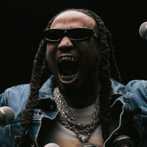 Album cover art for "Маятник (Pendulum)" by Quavo