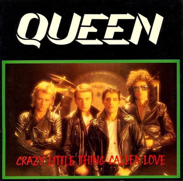 Album cover art for "Crazy Little Thing Called Love" by Queen