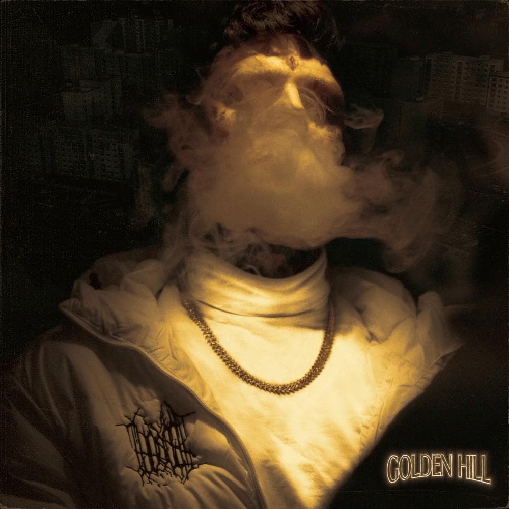 Album cover art for "GOLDEN HILL" by P T K