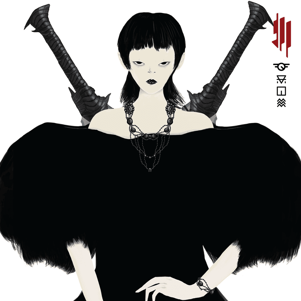 Album cover art for "XENA" by Skrillex