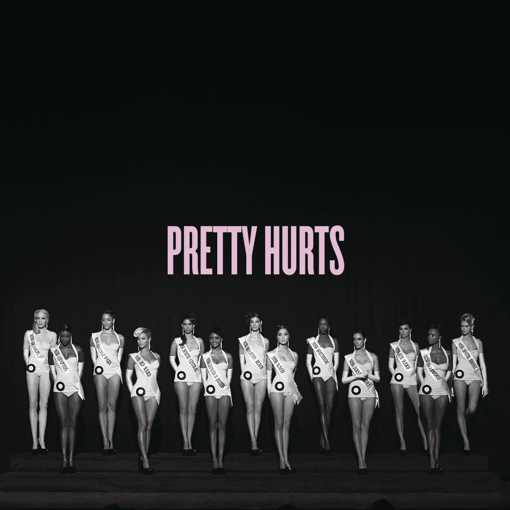 Album cover art for "Pretty Hurts" by Beyoncé