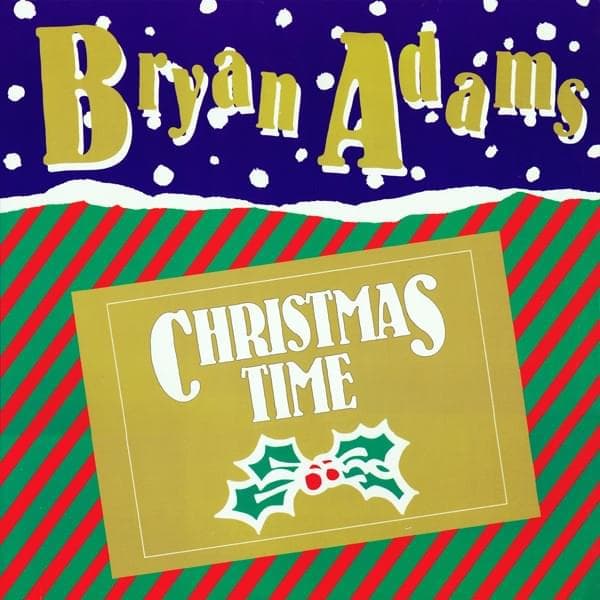 Album cover art for "Christmas Time" by Bryan Adams