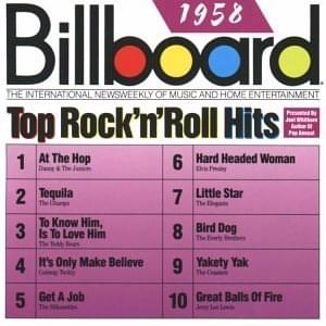 Billboard Top Rock’N’Roll Hits - 1958