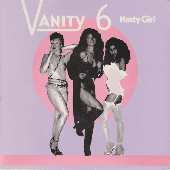 Album cover art for "Nasty Girl" by Prince