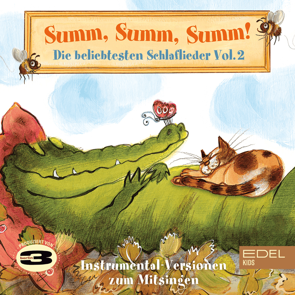 Summ, Summ, Summ! - Die beliebtesten Schlaflieder, Vol. 2 (Instrumental-Versionen zum Mitsingen)