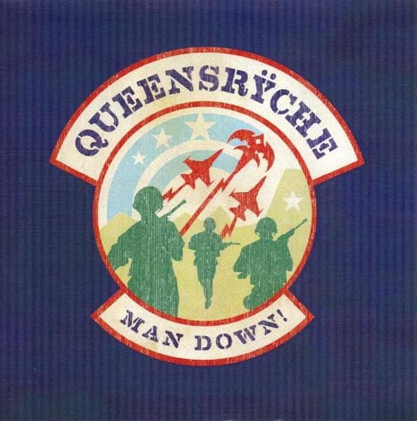 Album cover art for "Man Down!" by Queensrÿche