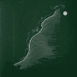 Album cover art for "BURNS DOWN" by Quadeca