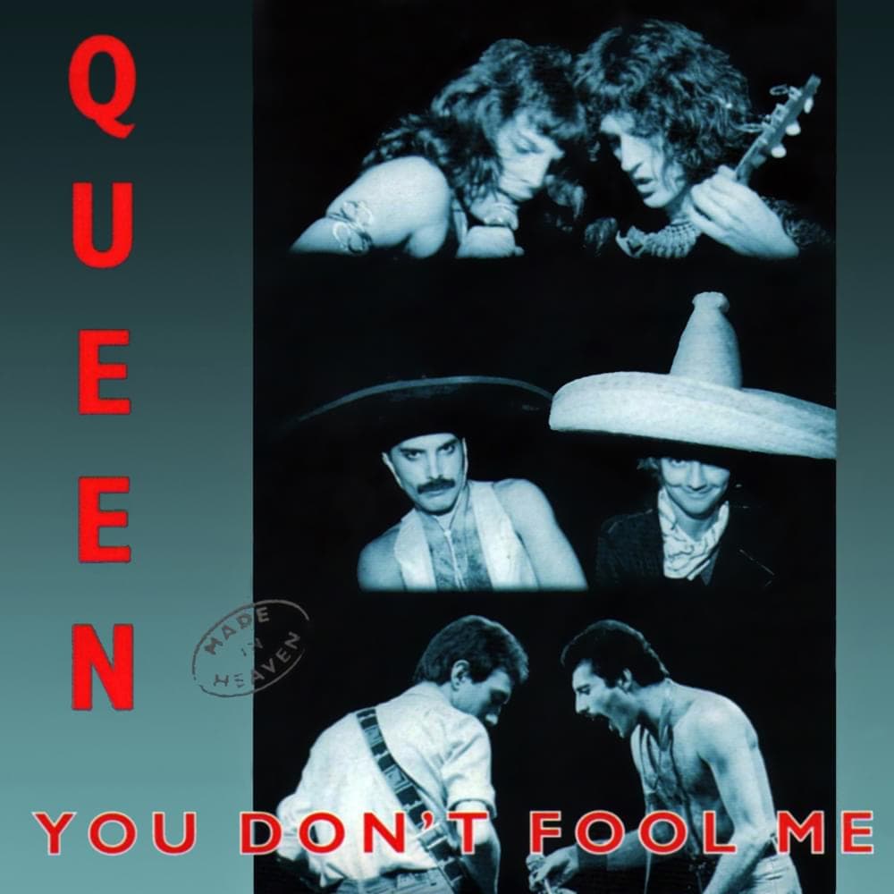 Album cover art for "You Don't Fool Me" by Queen