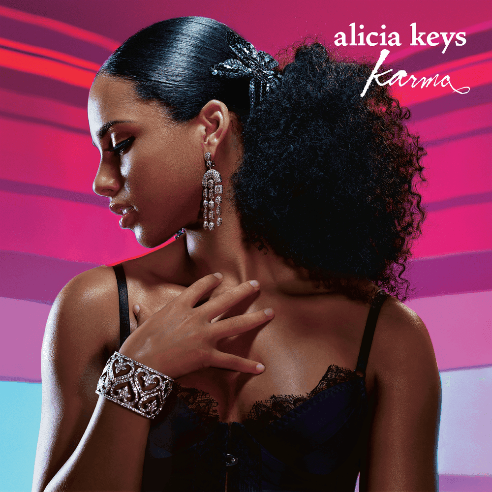 Album cover art for "Karma" by Alicia Keys