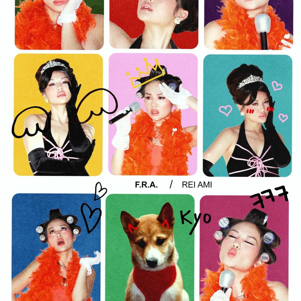 Album cover art for "F.R.A." by REI AMI