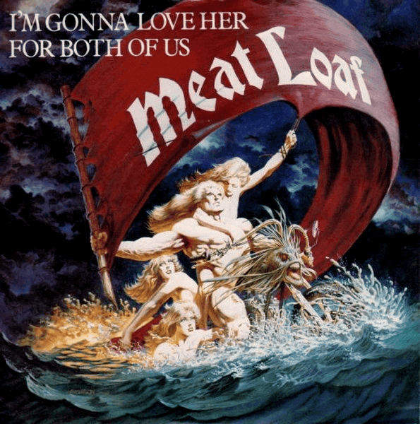 Album cover art for "Sketches of Pain" by Meat Loaf