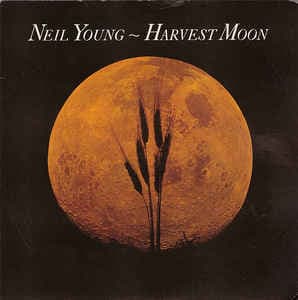 Album cover art for "Harvest Moon" by Neil Young