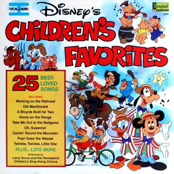 Disney’s Children’s Favorite Songs (Volume 1)