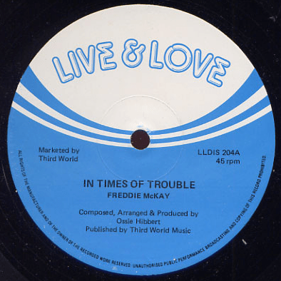 In Times Of Trouble / Trouble Dub