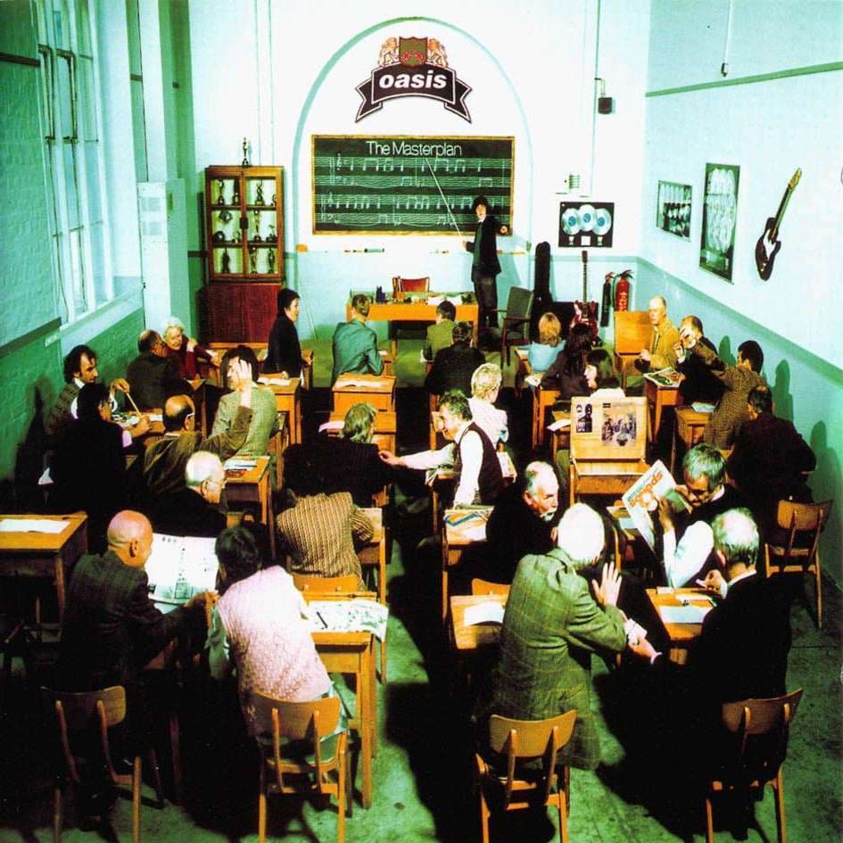Album cover art for "Half the World Away" by Oasis