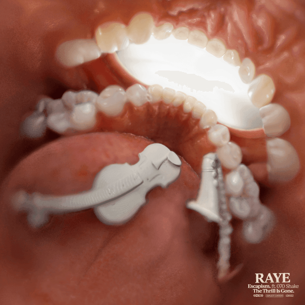 Album cover art for "Escapism." by RAYE