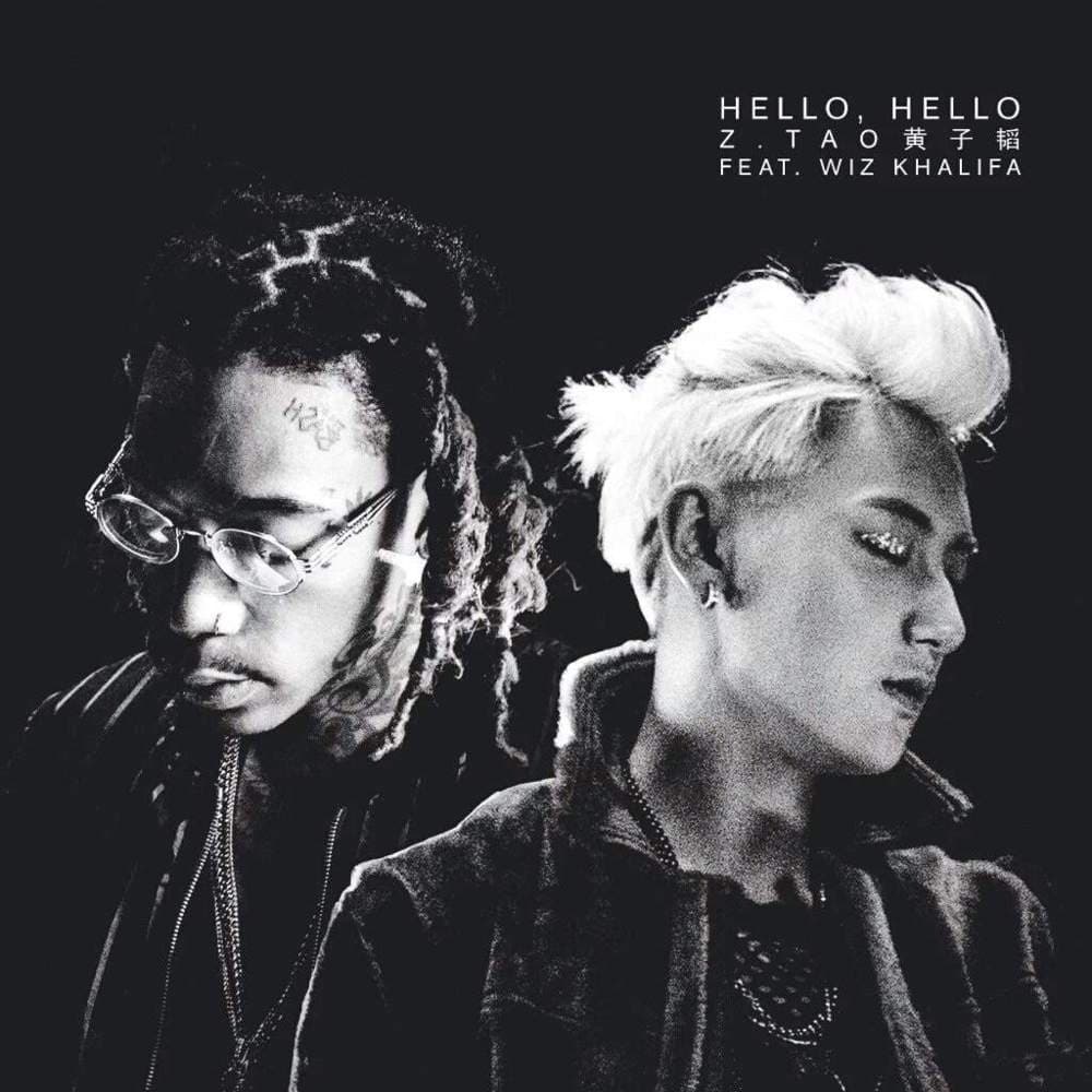 Album cover art for "Hello, Hello" by Z.TAO & Wiz Khalifa
