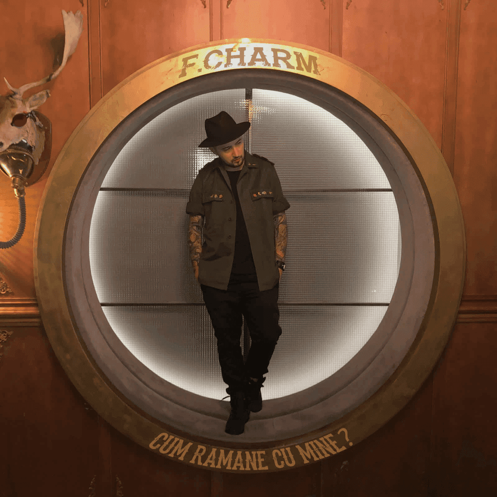 Album cover art for "Cum rm�ne cu mine?" by F.Charm
