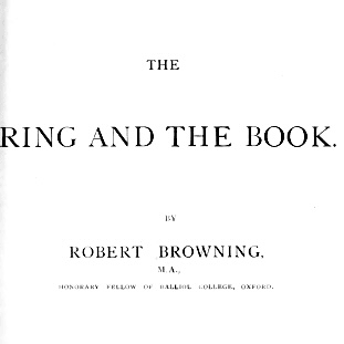 The Ring and the Book