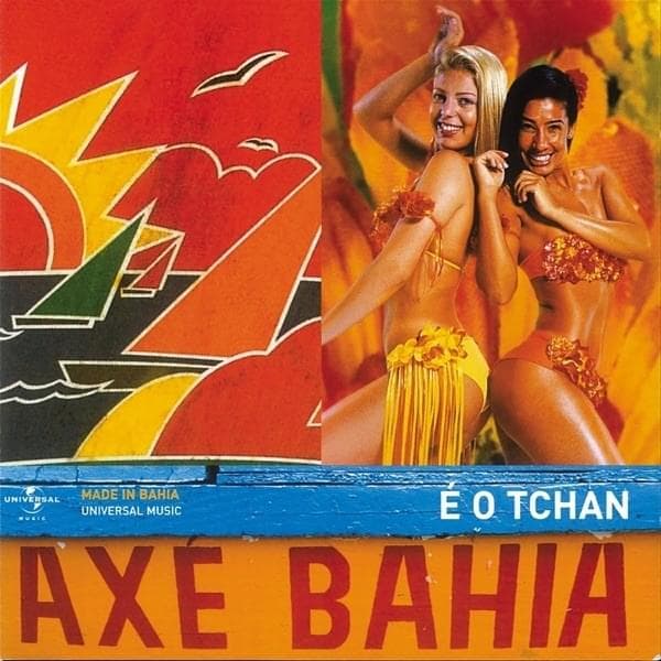 Album cover art for "A Dança do Bumbum" by É o Tchan!