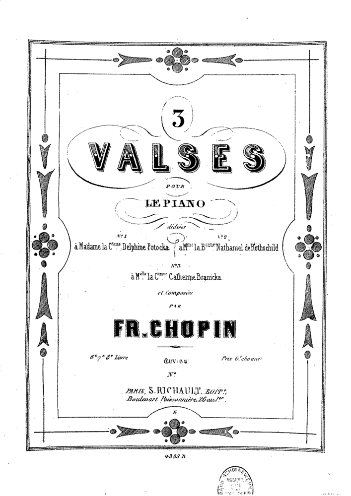 Waltzes, Op. 64