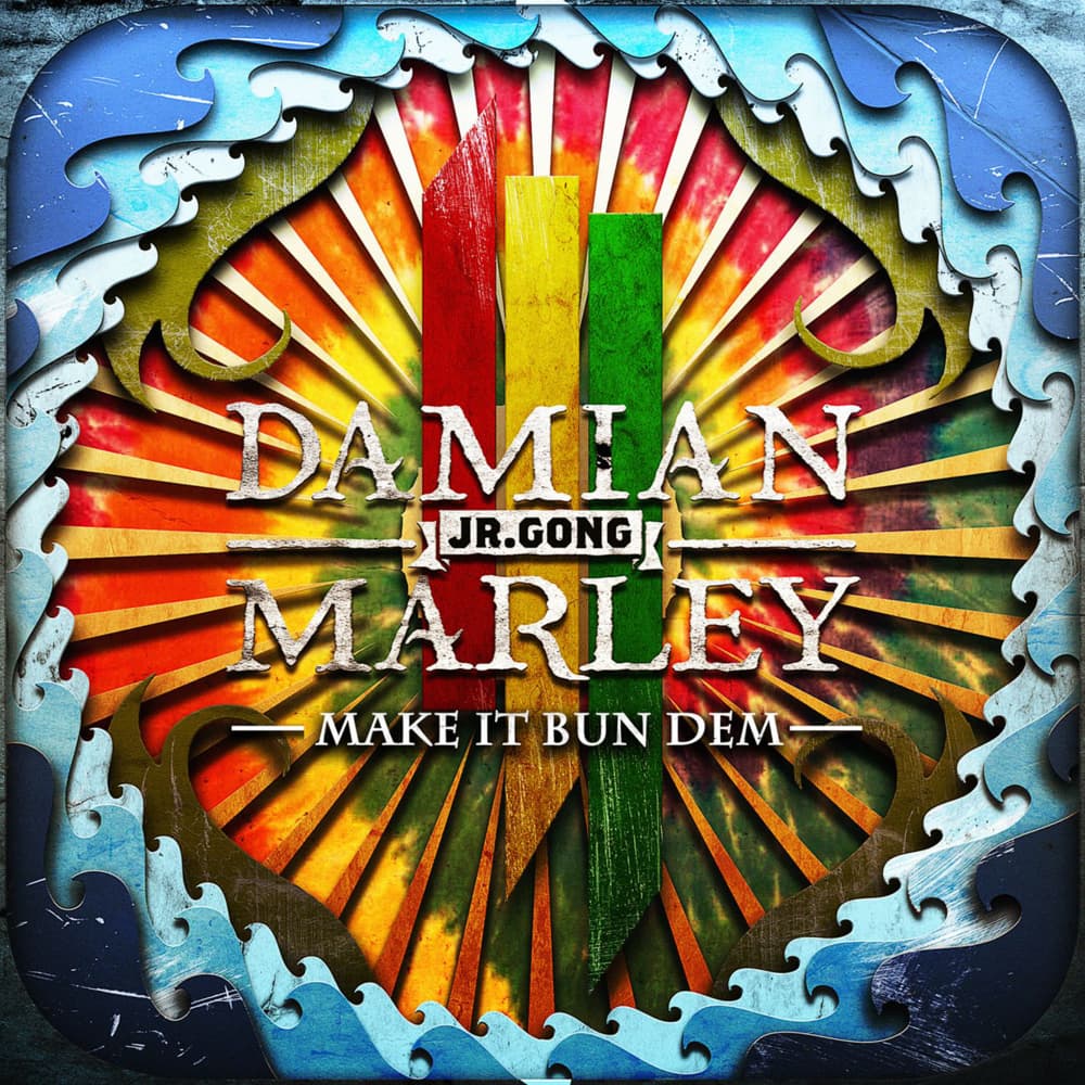 Album cover art for "Make It Bun Dem" by Damian Marley